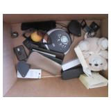 Vintage Seed Corn bag, metal flask,...