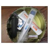 Lidded laundry basket, Personal car...