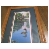 "Beyond Still Waters" framed print ...