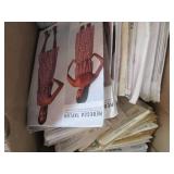 2-Box lot of assorted vintage cloth...