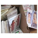 2-Box lot of assorted vintage cloth...