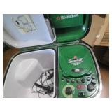 Heineken dual purpose Cooler- AM/FM...