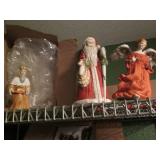 Christmas decor, wrapping paper and...