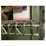 Metal rack 5-tier storage shelf app...