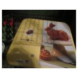 Variety of Corelle plates, Metal Co...