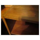 Bookshelf plus assorted books and n...