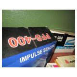 Guillotine paper cutter, Impulse se...