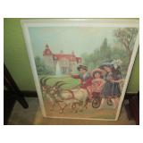 Vintage 1988 "The Outing" unframed ...