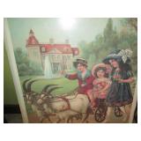 Vintage 1988 "The Outing" unframed ...