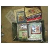 Large lot of needle point, quilting...