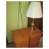 Pair of standard size 2-drawer fili...