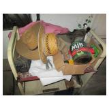 Large cast iron cauldron outdoor pl...