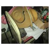 Large cast iron cauldron outdoor pl...