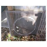 Heavy cast iron floor grates in ass...