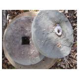 Assortment of large sharpening whee...