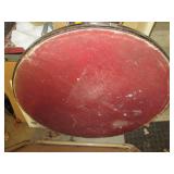 Pair of vintage metal folding table...