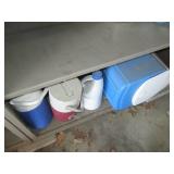 Content of shelf to include misc co...