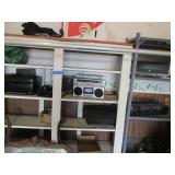 HP computer printers and stereo equ...