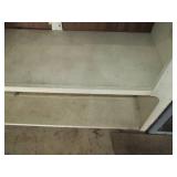 Large wood shelf approx 60x15x68...