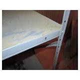 Metal storage shelf approx 36x15x72...