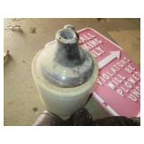 Metal Signs, Stoneware water jug, b...