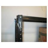 Metal storage shelf approx 36x15x72...