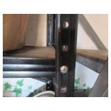 Metal storage shelf approx 36x15x72...