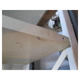 Sturdy metal shelf measuring 36 x 1...