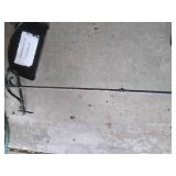 Metal freestanding shepherds hook a...