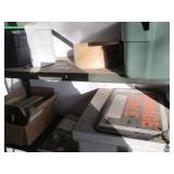 Metal storage shelf approx 36x12x72...