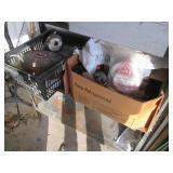 Metal storage shelf approx 36x12x72...