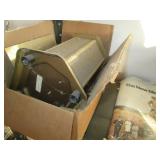 Metal storage shelf approx 36x12x72...