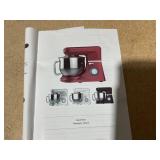 Costway - Tilt-Head Stand Mixer 7.5 Qt 6 Speed 660W with Dough Hook, Whisk & Beater - Black