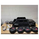 Costway 12V Licensed Mercedes-Benz Kids Ride-On Car (Missing Parts or Pieces. Battery Connection Not Functioning)