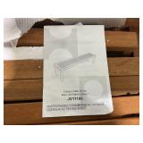 Costway Patio Backless Bench 2-Seater Outdoor Dining Bench Solid Wood Garden Backyard 39.5