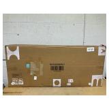 Giantex Wood Full Platform Bed Frame with Headboard, Mid Century Bed Frame with Solid Wood Legs & Wooden Slat Support, Pallet Bed Mattress Foundation, No Box Spring Needed