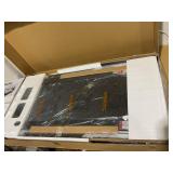 Goplus 2 in 1 Folding Treadmill, 2.25HP Superfit Under Desk Electric Treadmill, Installation-Free with Remote Control, APP Control and LED Display, Walking Jogging for Home Office