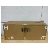 BreeBe - Artificial Pre-Lit Christmas Tree 9FT with 690 LEDs & Full Tips - Green+White