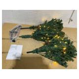Costway 5-ft Pre-lit Artificial Christmas Tree with Multicolor LED Lights