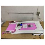 GYMAX Foldable Treadmill, Portable Treadmill with with 12 Preset Programs, LCD Monitor, Built-in Wheels & Pulse Sensor, Freestanding Easy Assembly Running Machine for Small Space Home Gym 124D x 61W x