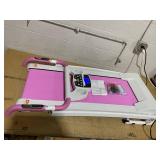 GYMAX Foldable Treadmill, Portable Treadmill with with 12 Preset Programs, LCD Monitor, Built-in Wheels & Pulse Sensor, Freestanding Easy Assembly Running Machine for Small Space Home Gym 124D x 61W x