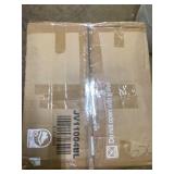 Costway PU Leather Massage Gaming Recliner Chair with Side Pockets 25" x 34" x 41"