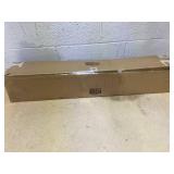 Goplus 6FT Pencil Christmas Tree, Artificial Slim White Christmas Tree with 340 PVC Needles & Folding Metal Stand, Unlit Xmas Tree for Home Office Shops Hotels Decoration