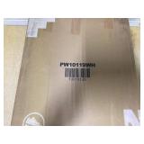 Costway 81CM 6-Panel Dog Playpen with Secure Locking Door and Ground Stakes 129 x 65 x 81 cm (L x W x H)