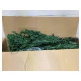 Costway 9-ft Pre-lit Artificial Christmas Tree with Multicolor LED Lights (Lights On 1 Tree Branch Not Functioning)