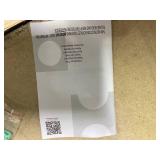 BreeBe - Artificial 6FT Pencil Christmas Tree with Lights and Dense Branch Tips - Green