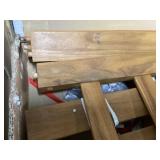 Costway 48-in W x 34-in H Natural Acacia Garden Bench (USED)