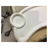 Costway 5-In-1 Baby Wooden Convertible High Chair -Gray (USED)