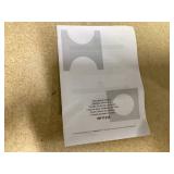 Costway Patio Swivel Chair 2 PCS Outdoor Bistro Dining Chair Blossom Pattern Backrest Overall Dimension: 27.5