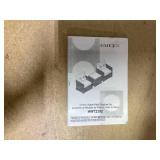 Costway 3 Pieces Patio Furniture Set with Tempered Glass Coffee Table-Off White (Maybe Missing Hardware)